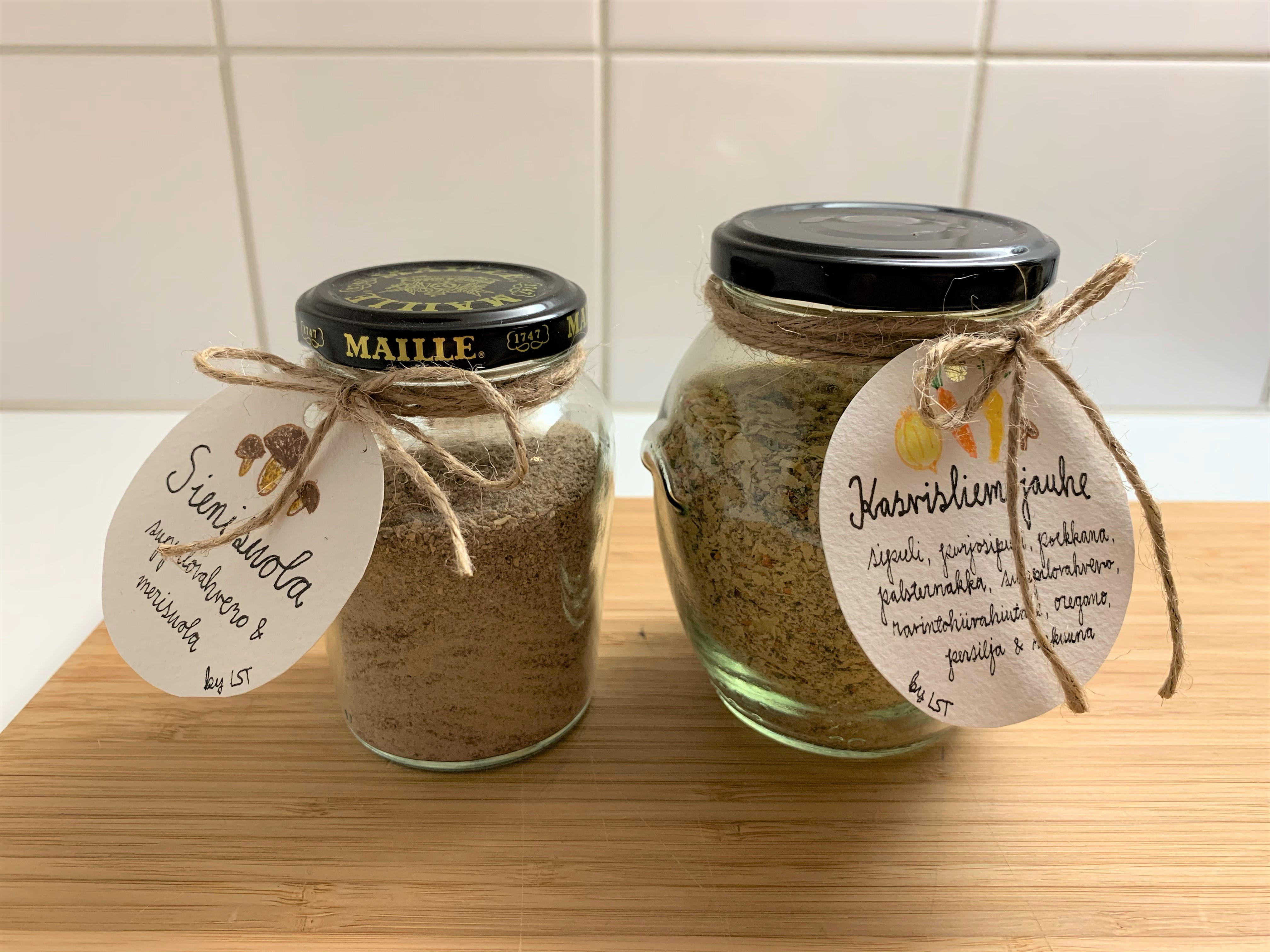 Kasvisliemijauhe ja sienisuola